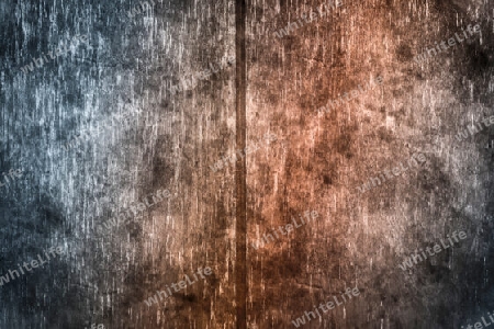 Old and weathered vintage wooden plank background with scratches 