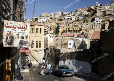 The City of Salt in the west of Amann in Jordan in the middle east.