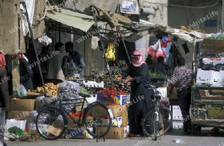 Der Markt in Deir ez Zur an der Grenze zu Irak im Osten von Syrien.