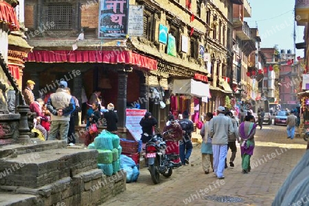 Nepal - Bhaktapur, Altstadt