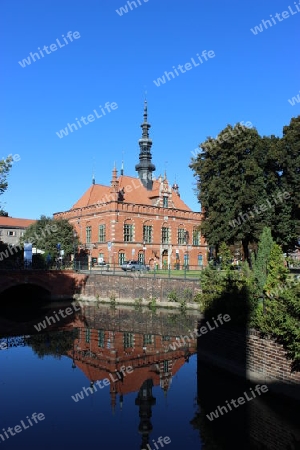 Das Altst?dtische Rathaus in Danzig