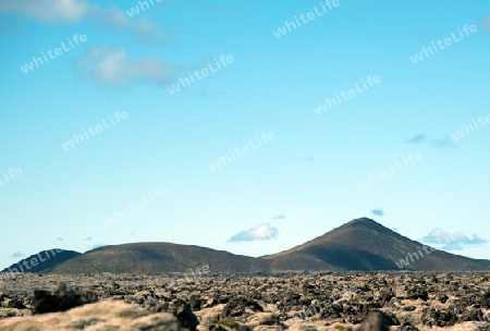 Der S?dwesten Islands, Reykjanes Halbinsel s?dlich von Reykjavik, Lava an der "Blauen Lagune"