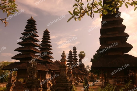 Asien, Suedost, Indonesien, Bali, Insel, Mengwi, Tempel, Pura Taman Ayun  (Urs Flueeler) 