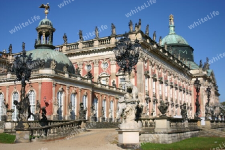 Im Neuen Palais von Potsdam