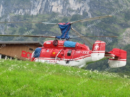 Rettungs Heli. 