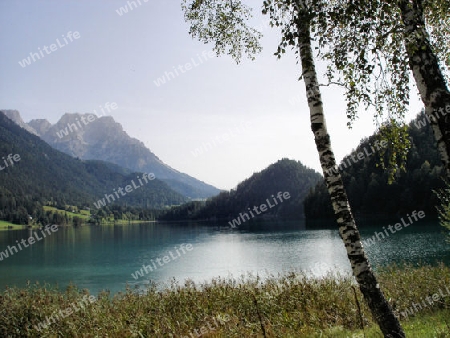 Am Hintersteiner See in Tirol