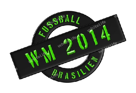 Illustration of the World Cup 2014 in Brazil as Banner for your presentation, website, inviting...