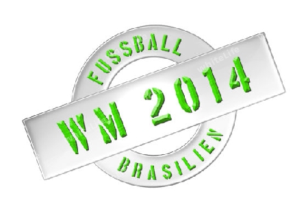 Illustration of the World Cup 2014 in Brazil as Banner for your presentation, website, inviting...