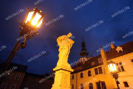 Europa, Osteuropa, Slowakei, Hauptstadt, Bratislava, Altstadt, Michalska Strasse, St Michaels Turm, Gasse, Sommer,  