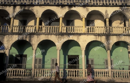 the mosque in the city of Moroni in the Island of  Comoros in the Indian Ocean in Africa   