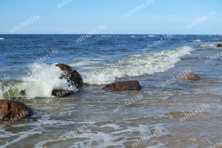 Ostsee Landschaft in Pommern