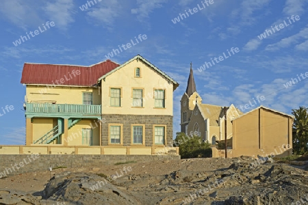 Felsenkirche   in L?deritz, Namibia, Afrika