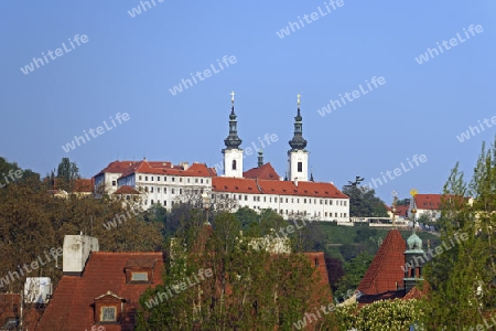 Strahov Kloster, Prag, Boehmen,  Tschechien, Europa