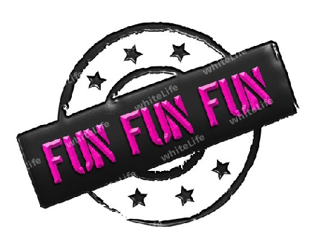 Sign, symbol, stamp or icon for your presentation, for websites and many more named FUN FUN FUN