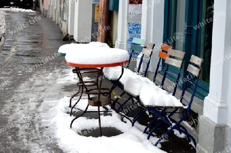 Winterliches Stadtbild