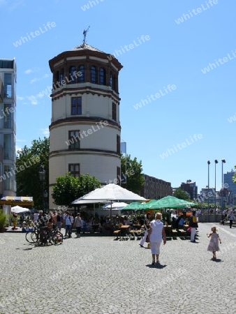 Der Schlossturm von hinten