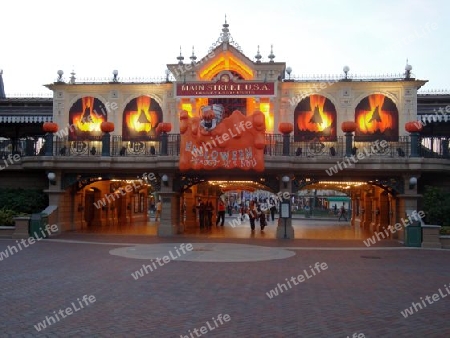 Disneyland Paris Halloween 2008 Entrance