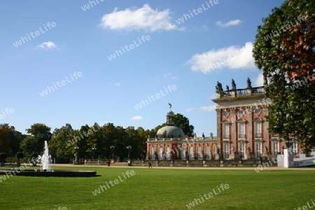 Im Neuen Palais von Potsdam