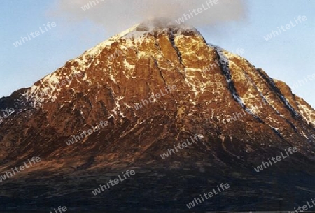 Der Stob Dearg im Morgenlicht