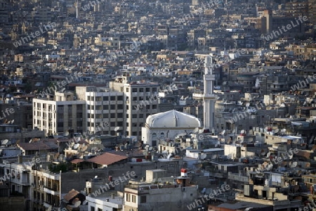 Asien, Naher Osten, Syrien, Damaskus,   Sicht ueber die Grossstadt von Damaskus der Hauptstadt von Syrien. 