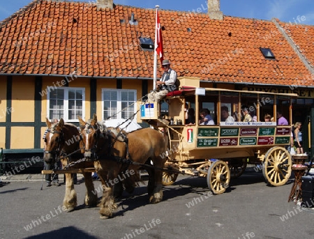 Pferdekutsche auf Bornholm