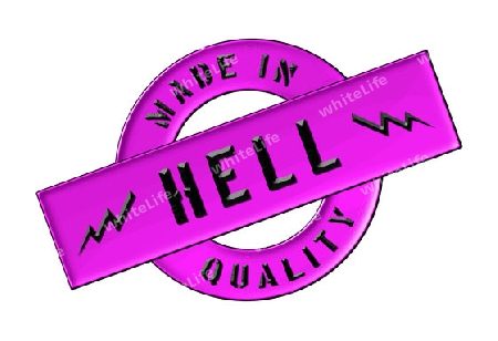 Made in Hell - Quality seal for your website, web, presentation