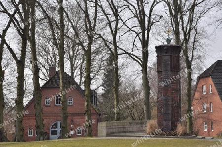 Mahnmal bei der Rellinger Kirche