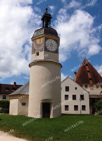 Burganlage in Burghausen