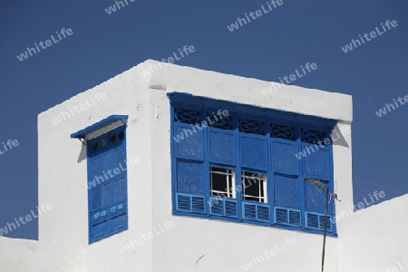 Afrika, Tunesien, Tunis, Sidi Bou Said, Altstadt, 
