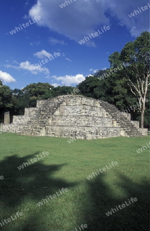 The Ruins of Copan in Honduras in Central America,