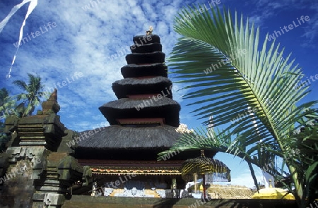 Der Pura Taman Ayun Tempel in Menglan im Suedwesten von Bali auf der Insel Bali in Indonesien.