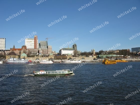 Stadtpanorama von Hamburg