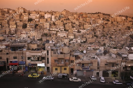 The City Centre of the City Amman in Jordan in the middle east.