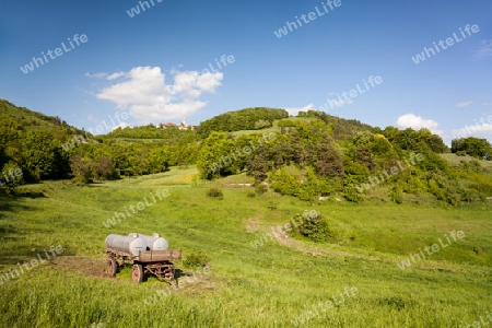 Landschaft bei der Leuchtenburg