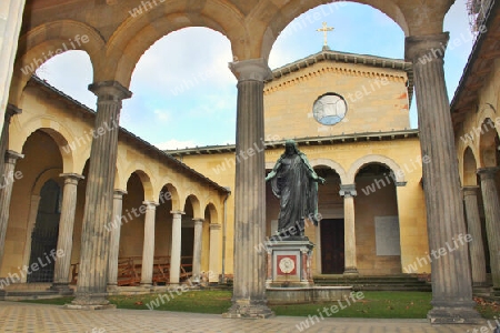 Segnender Christus in der Friedenskirche