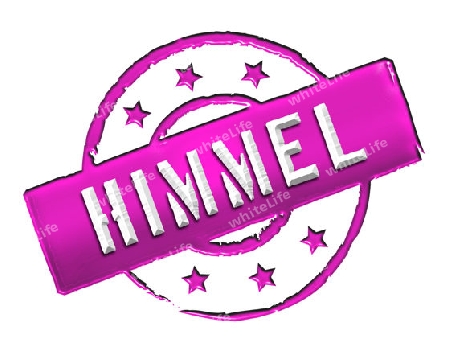 Sign, symbol, stamp or icon for your presentation, for websites and many more named HIMMEL