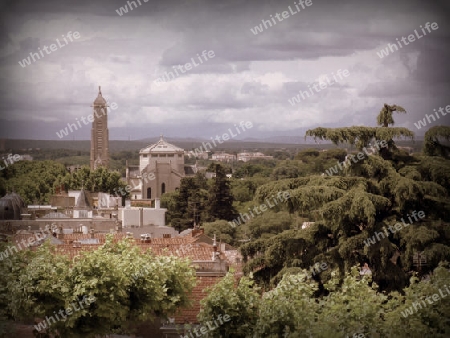 Blick vom Peyrou nach Nordwesten