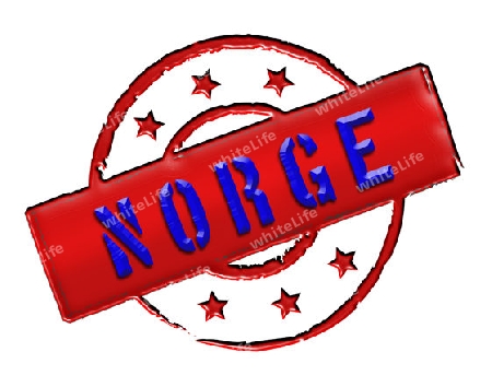 Sign and stamp named Norway / Norge for your presentation, for websites and many more.