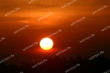 Sonnenuntergang in Potsdam