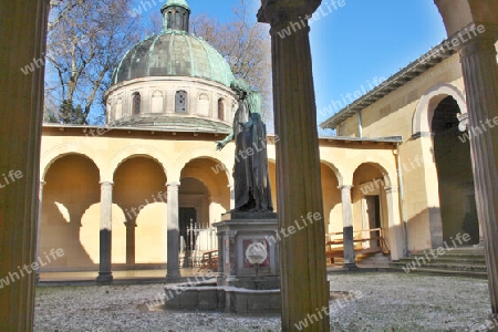 Segnender Christus in der Friedenskirche