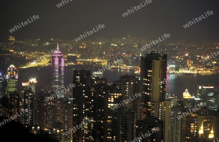 The City Centre of Hong Kong in the south of China in Asia.