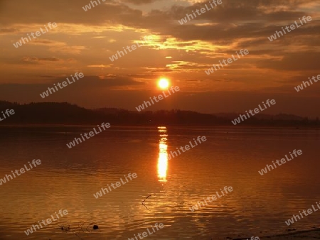 Sonnenuntergang am Bodensee