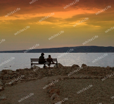 Abendrot auf Krk