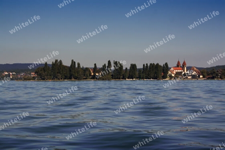 Bodensee mit Blick auf das Stadtviertel