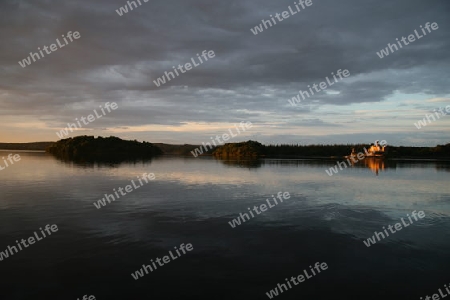 Abendstimmung im Lough Key