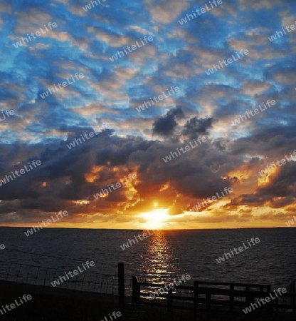 Sonnenuntergang am Meer