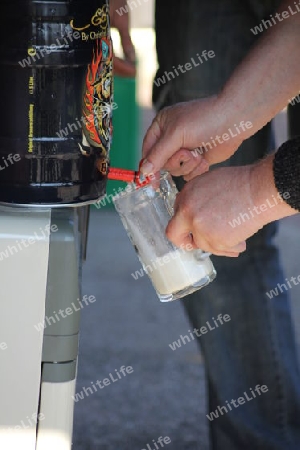 Bier zapfen