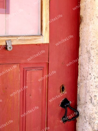 Traditional door detail