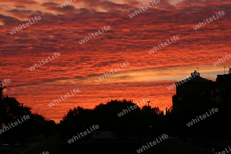 Sonnenaufgang im Essener S?den