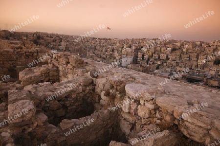 The City Centre of the City Amman in Jordan in the middle east.